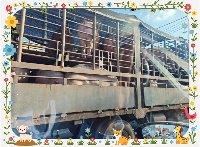 長(zhǎng)途貨運(yùn)豬運(yùn)豬貨車(chē)