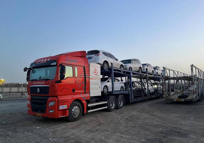 貨運大車流物流大貨車